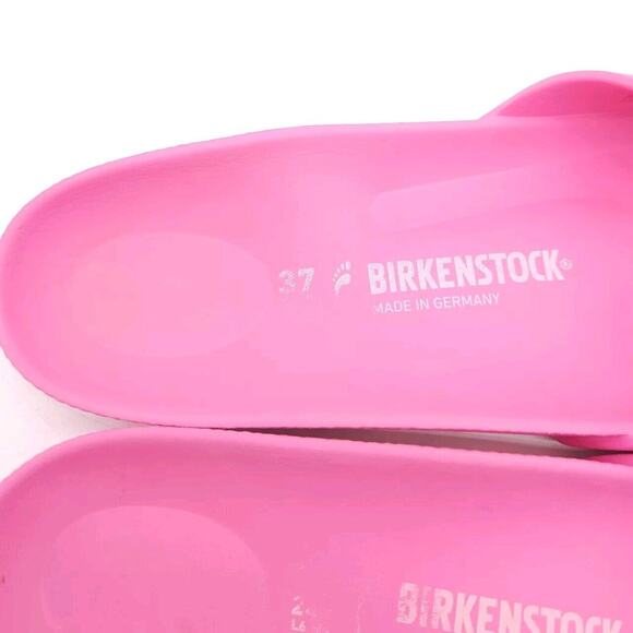 Birkenstock (Womens US 6 EU 37) Madrid‎ Eva Pink Slip On Slides Sandals Strap - Picture 6 of 9